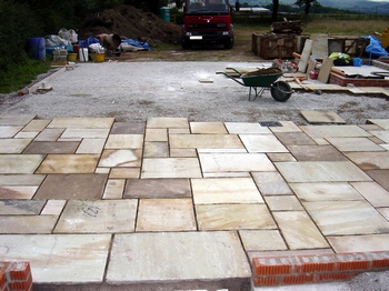 Indian Stone Flags