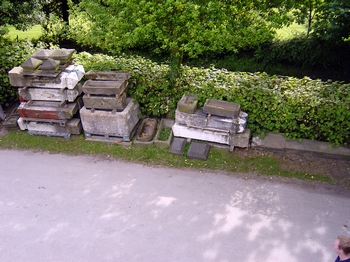 Reclaimed Troughs Gateposts Tops