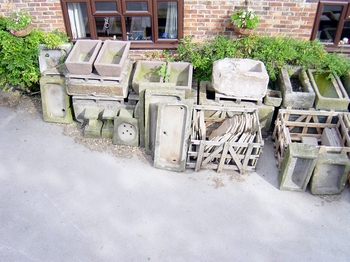 Reclaimed Troughs Stepping Stones